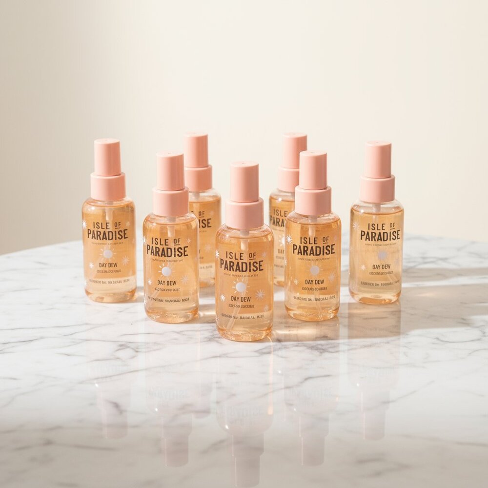 MAKE AN OFFER, most stores sold out. ISLE OF PARADISE DAY DEW SELF TAN FACE MIST